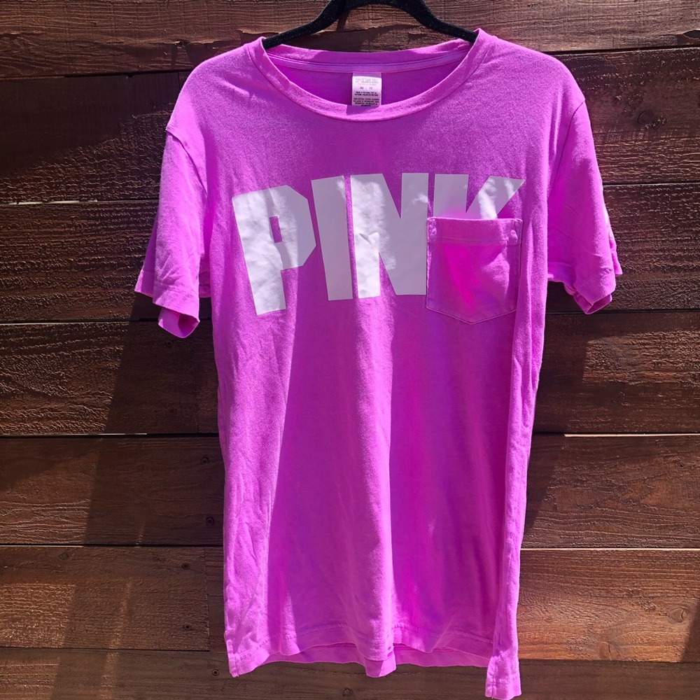PINK: logo t-shirt